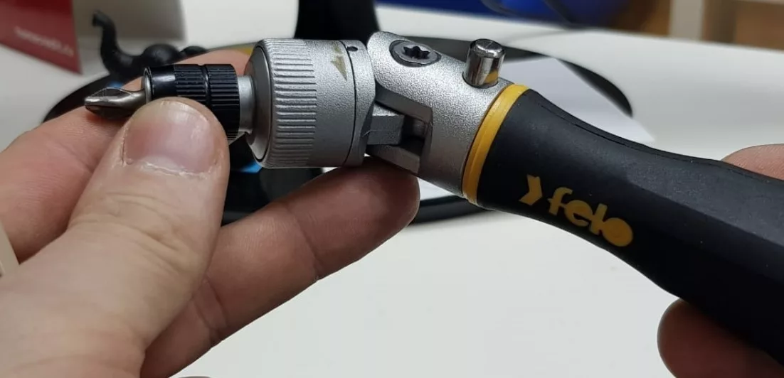 Трещотка поворотная Ergonic K с храповым механизмом 43899940 Felo