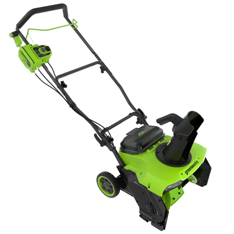 Снегоуборщик аккумуляторный бесщеточный Greenworks GD40STX2, с 1хАКБ 5 Ач и ЗУ_1