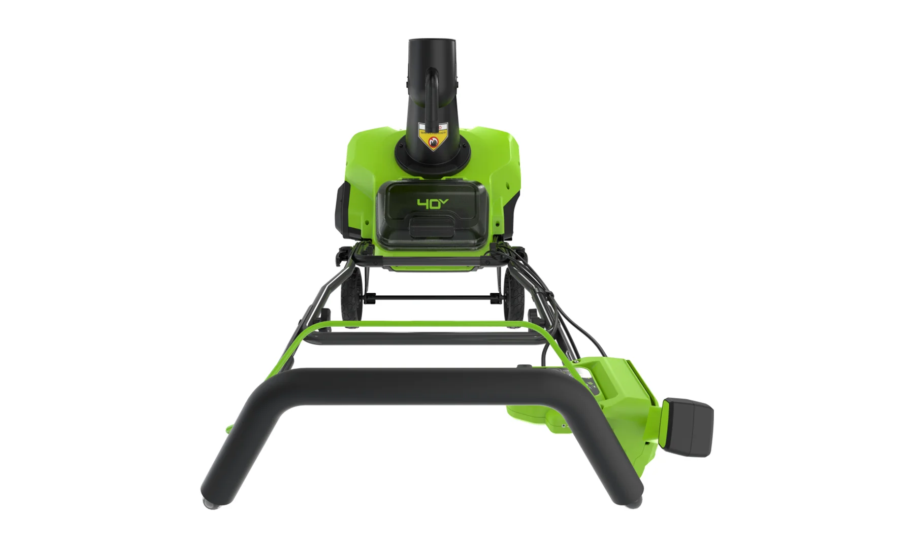 Снегоуборщик аккумуляторный бесщеточный Greenworks GD40STX2, с АКБ 8 Ач и ЗУ_3