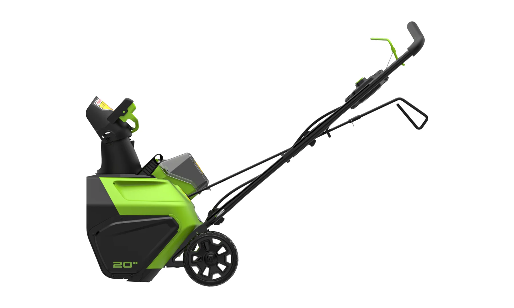 Снегоуборщик аккумуляторный Greenworks  GD60PST, 60V, 51 см, бесщеточный, c 1хАКБ 5Ач и ЗУ (2602907UG)_3