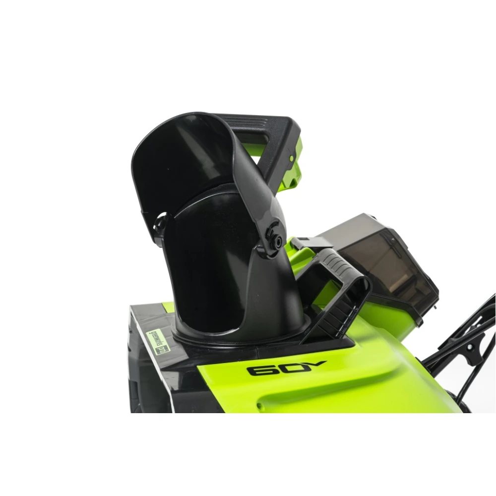Снегоуборщик аккумуляторный Greenworks  GD60PST, 60V, 51 см, бесщеточный, c 1хАКБ 5Ач и ЗУ (2602907UG)_10
