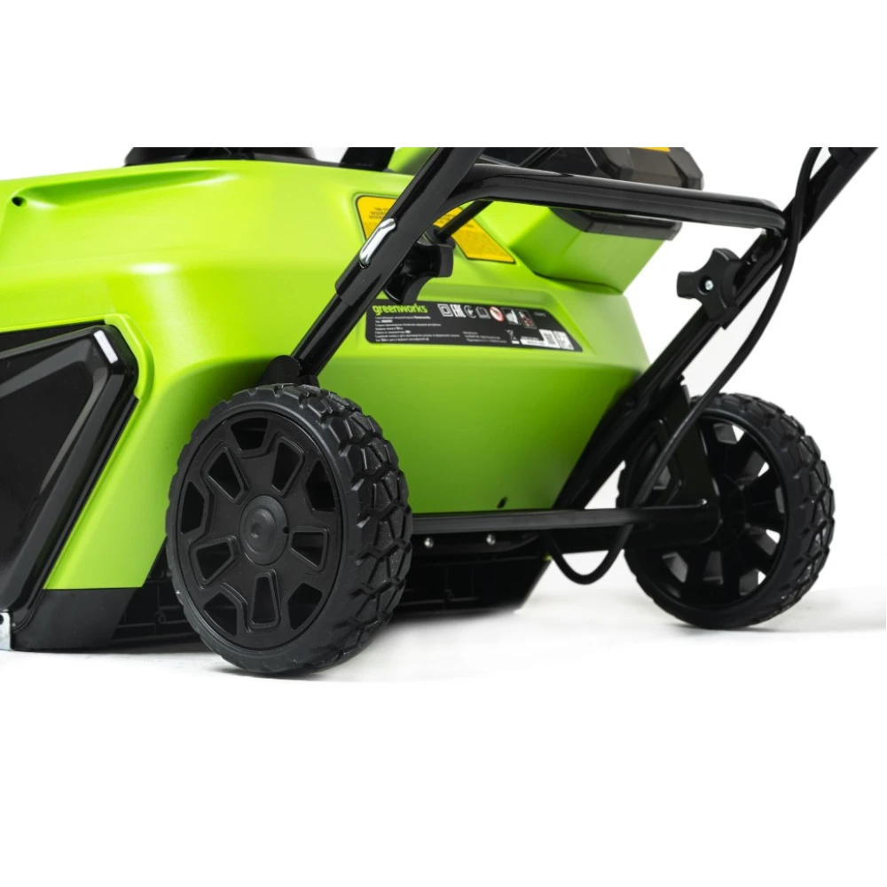 Снегоуборщик аккумуляторный Greenworks  GD60PST, 60V, 51 см, бесщеточный, c 1хАКБ 5Ач и ЗУ (2602907UG)