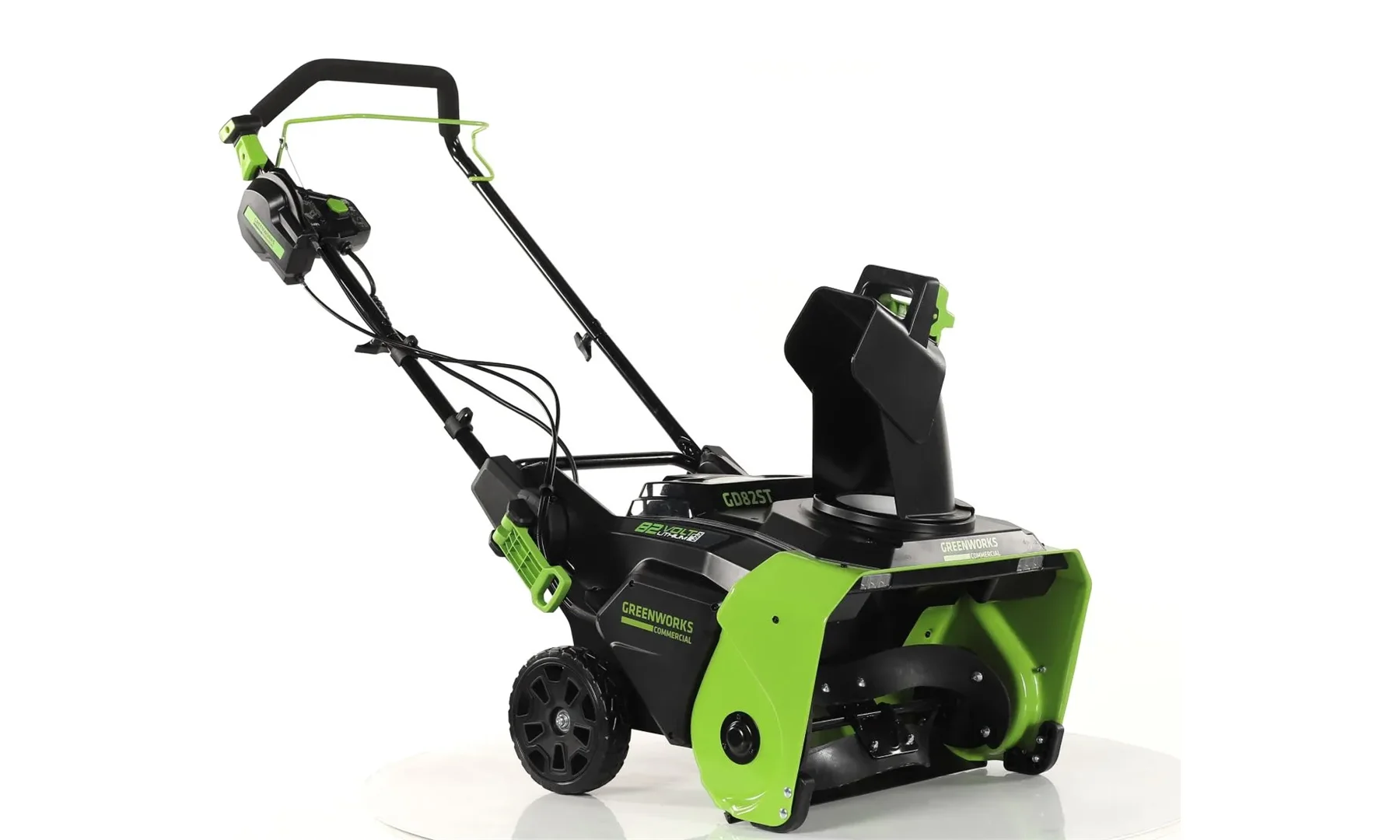 Снегоуборщик аккумуляторный Greenworks GD82ST, 82V, 56 см, бесщеточный, без АКБ и ЗУ (2602507)