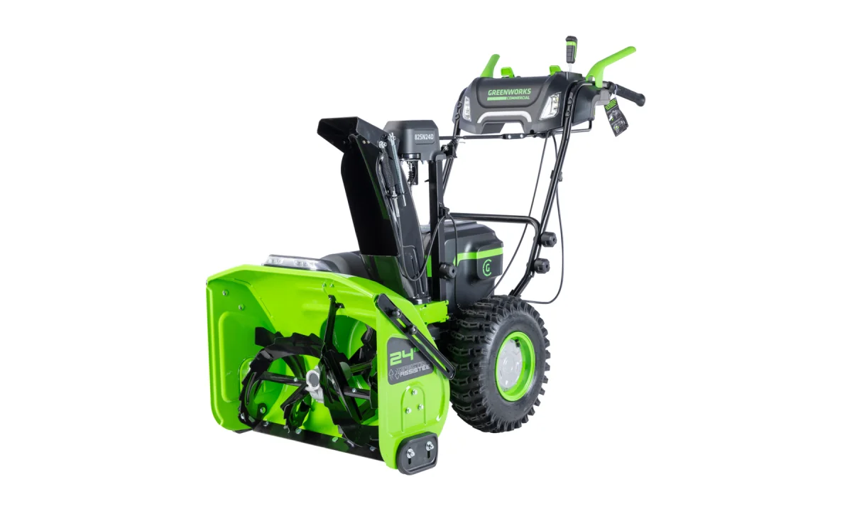 Снегоуборщик аккумуляторный Greenworks GD82ST56, 82V, 61 см, самоходный, бесщеточный, без АКБ и ЗУ (2602807)_0