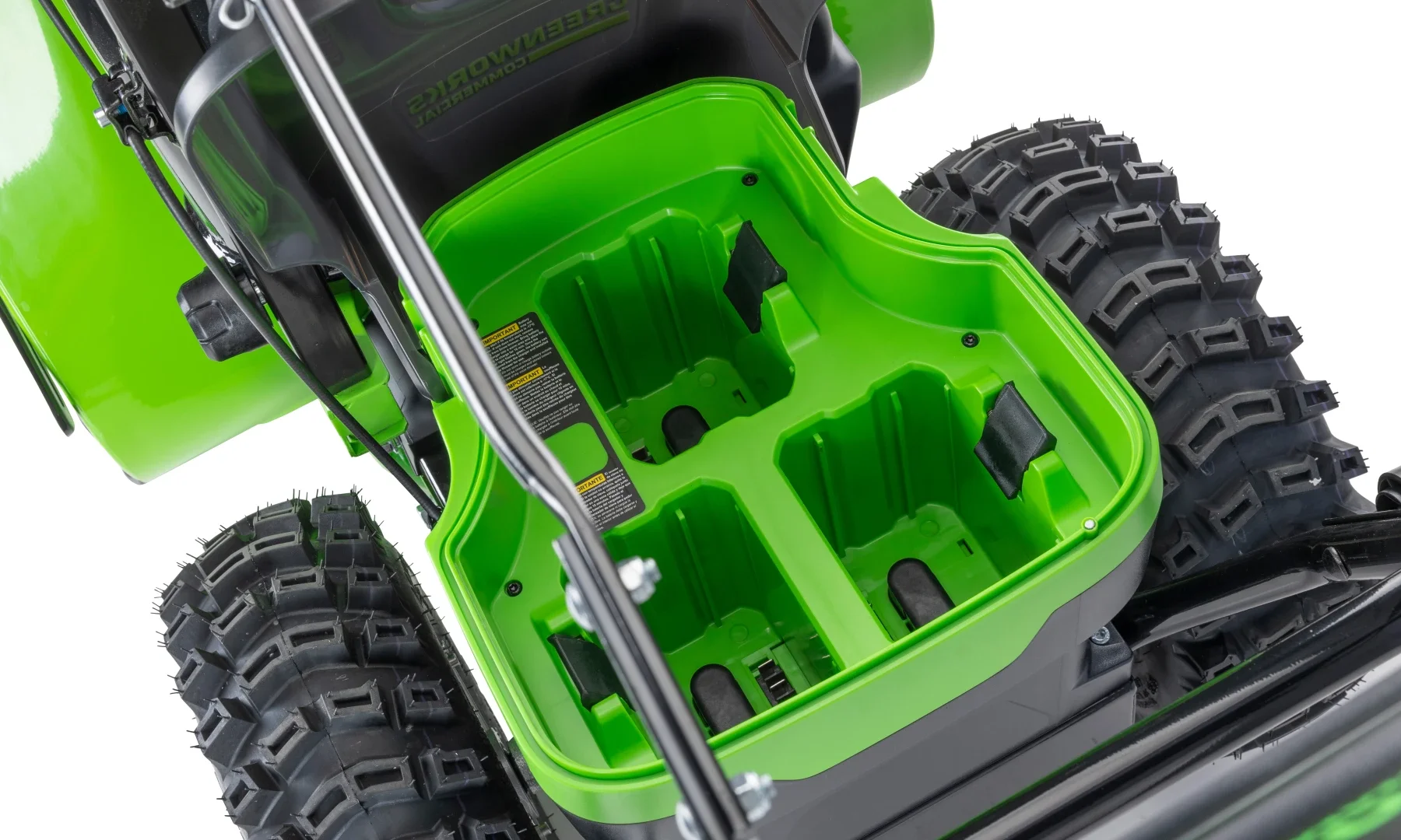 Снегоуборщик аккумуляторный Greenworks GD82ST56, 82V, 61 см, самоходный, бесщеточный, без АКБ и ЗУ (2602807)