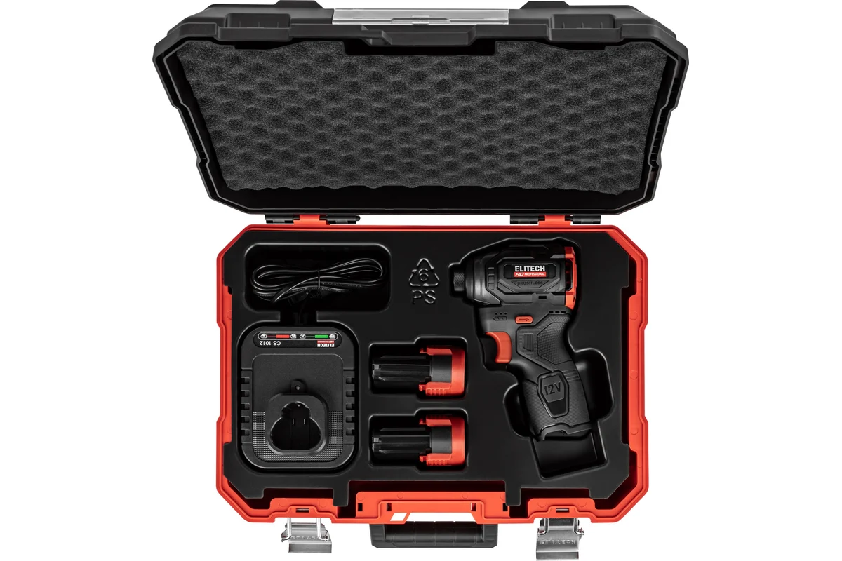 Винтовёрт аккумуляторный прямой Elitech CS1201L (E2201.070.01)_2