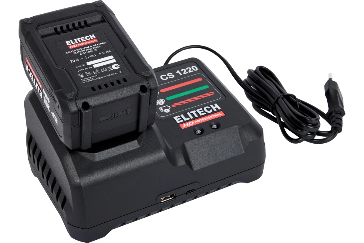 Гайковерт аккумуляторный Elitech CW 2009SL (E2201.059.02)