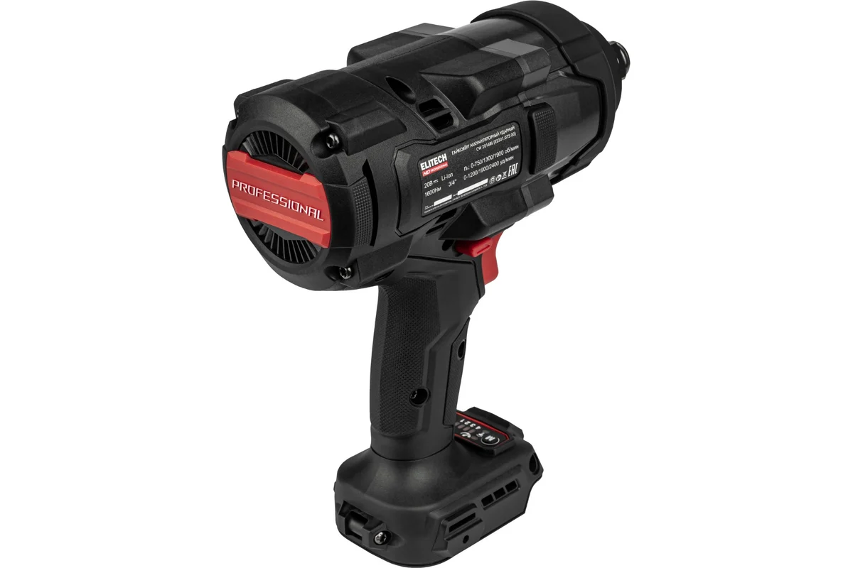 Гайковёрт аккумуляторный Elitech CW 2016BL (E2201.075.00)_4